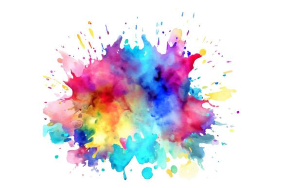 A Crafter's Review: Abstract Paint Splatter Graphics for Real Projects