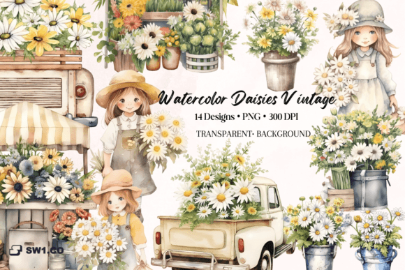 A Vintage Watercolor Asset for Elegant Blog Design
