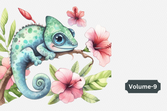 A Watercolor Clipart Gem for Crafters & Creative Businesses