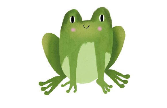 Assessing a Watercolor Frog Illustration for Crafts and Animal Themes