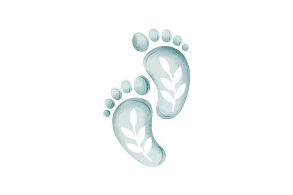 Boho Baby Feet: A Watercolor Design for Real Projects