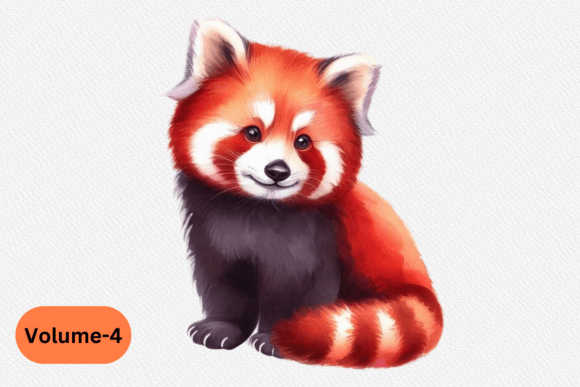 Evaluating the Watercolor Red Panda Clipart for Real Embroidery Projects