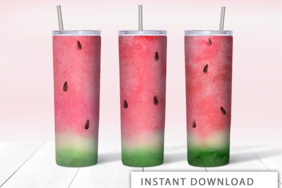 Reviewing Watermelon Tumbler Wraps for Graphics & Product Bundles