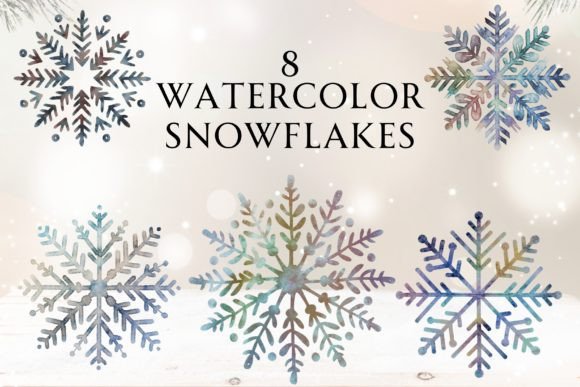 Watercolor Snowflakes: A Designer's Honest Review